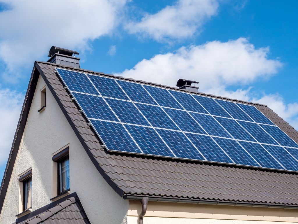 太陽光発電付き住宅