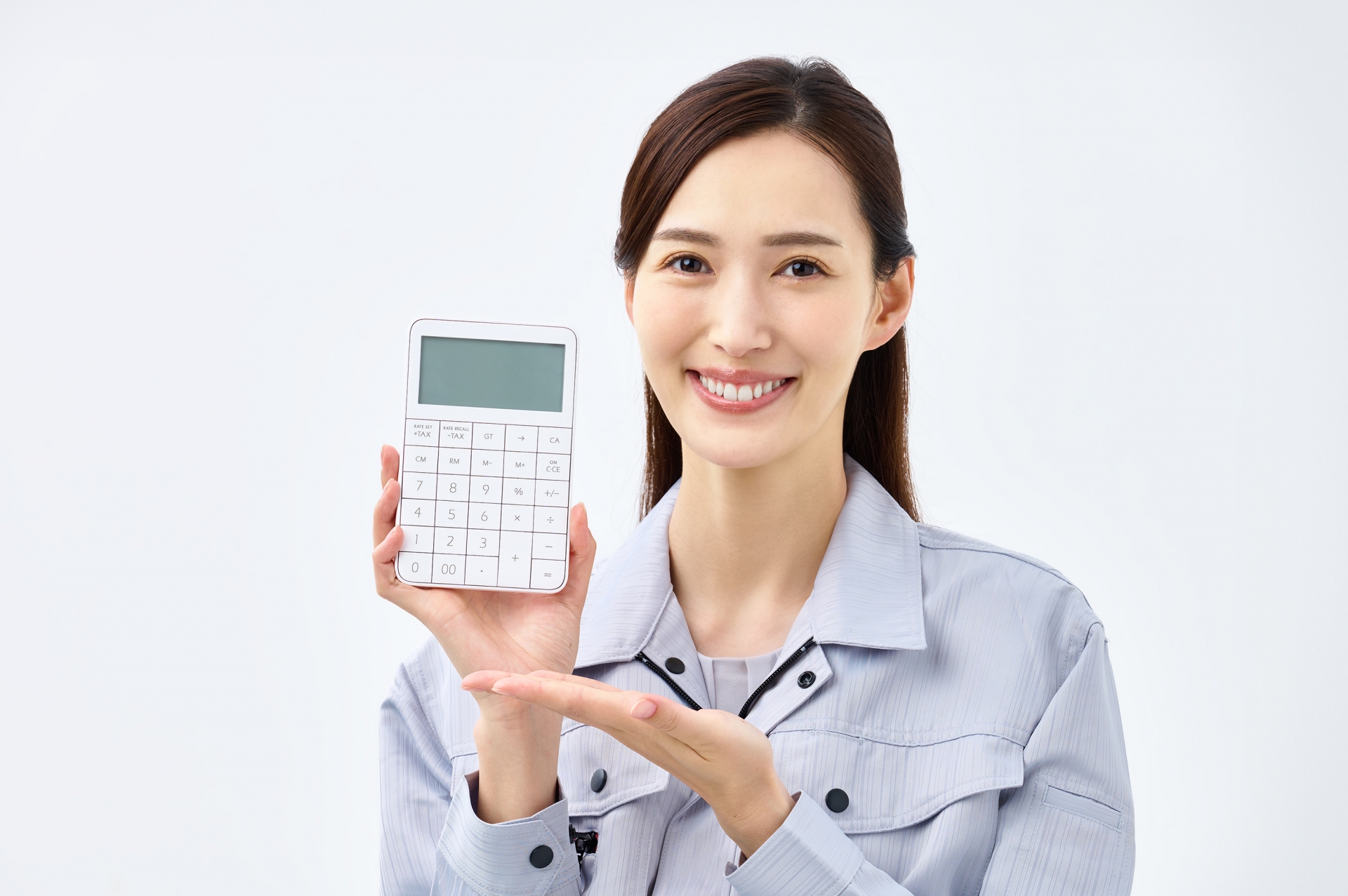 業者と電卓